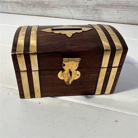 how to make a steel treasure chest money box|sheet metal box steps.